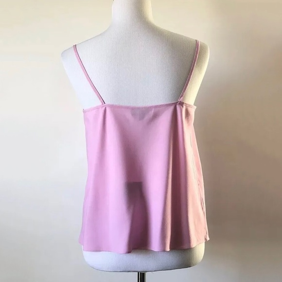 Topshop- Pink Cowl Neck Spaghetti Strap Y2K Camisole US size 12 - Picture 2 of 6